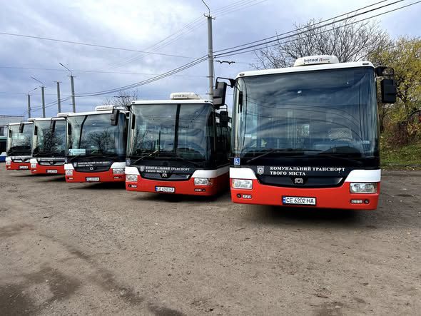 Комунальний автопарк Чернівців невпинно зростає